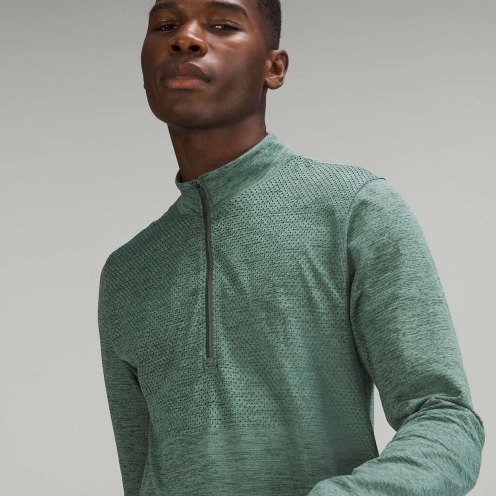 Lululemon Green Quarter-Zip